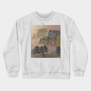 Ancient Chinese Tapestry Crewneck Sweatshirt